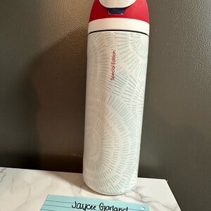 Special Edition White and Red Thermos